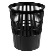 Корзина для бумаг, 14 л, сетчатая, черная, КР51
