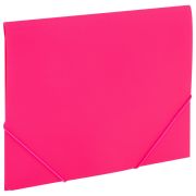 Папка на резинках А4 BRAUBERG PIXEL, маджента, до 300 листов, 0,5 мм, 273043