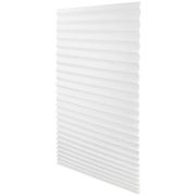 Жалюзи-плиссе, штора тканевая самоклеящаяся BRABIX, 60х180 см, «СТАНДАРТ+», 80 г/м2, цвет белый, 1 шт., 700007
