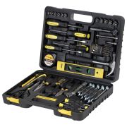 Набор инструментов универсальный, 60 предметов, пластиковый кейс, ГРАНДМАСТЕР, 671338