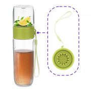 Блендер смузи-мейкер KITFORT КТ-3033-2, 150 Вт, 2 в 1, бутыль 300 мл, кофемолка 50 мл, белый