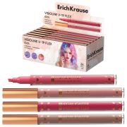 Текстовыделитель с гибким наконечником ERICH KRAUSE «Visioline V-19 Flex Idol», АССОРТИ, 63551