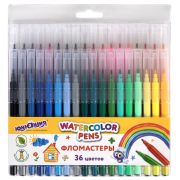 Фломастеры ЮНЛАНДИЯ 36 цветов «КЛАССНЫЕ!», вентилируемый колпачок, 152631