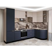 Кухонный гарнитур угловой с витриной Флоренция 108 237