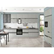 Кухонный гарнитур угловой с витриной Бостон 3