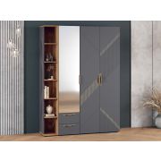 Шкаф трехдверный с зеркалом Монако 402 350