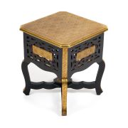 Столик Secret De Maison FUMO ( mod. ND-027) дерево манго, 38x46, этническая роспись