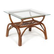 Столик кофейный VENICE 53x46x45 см, coco brown (коричневый кокос)