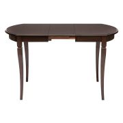 Стол раскладной Modena (MD-T4EX) дерево гевея/мдф, 100+29х75х75 см, Tobacco