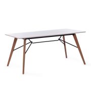 Стол RUSTO (mod. 289А) МДФ/металл, 160 х 90 х 75 см , white (белый)