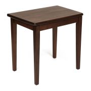 Стол TEMPIO (mod. F-SR3220VD W4) дерево гевея/мдф, 52.5x80(80x105)x76см, walnut (орех)
