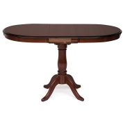 Стол раскладной Solerno (ME-T4EX) дерево гевея/мдф, 70х100+29х75см, MAF Brown