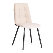 Стул обеденный Asti (2 шт. в упаковке) TREND, велюр, бежевый/черный, 7
