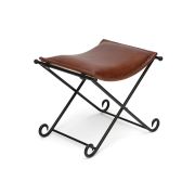 Стул Secret De Maison FLEX ( mod. M-1931 ) металл/кожа буйвола, 45 х52 х46см, коричневый