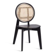 Стул FENRIR дерево вяз, 42х45х85 см, черный