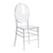 Стул MEDALION (mod. 921) пластик, 39 х 49 х 90,5 см, Transparent (Прозрачный)