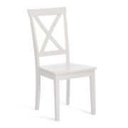 Стул GOLFI (Гольфи) дерево гевея/мдф, 44x54x95, pure white (402)