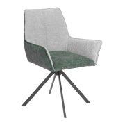 Кресло Murano/Мурано опора 360, букле, изумруд-опал (Betsy)