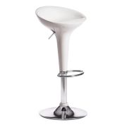Стул барный NAIL (mod. KY801) / 1 шт. в упаковке металл/пластик, 42*44*67-88 см, белый/хром