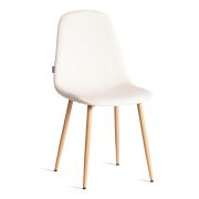 Стул BREEZE (mod. JSC-58) / 1 шт. в упаковке Велюр/металл , 44 х 53 х 86 см, Light beige (светло-бежевый) HLR1 / натуральный