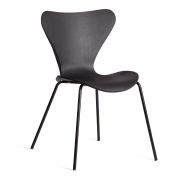 Стул Jacobsen (mod DC 102-1) / 2 шт. в упаковке пластик/металл, 45 х 54.5 х 80 см, Black (Черный) / Black (Черный)