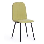 Стул ARC ткань/металл, 46 х 52 х 88 см, фисташковый 64/черный