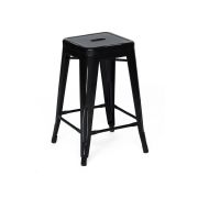 Табурет LOFT (mod. 008) металл, 30*30*61см, черный