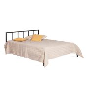 Кровать Bruno металл, 160*200 см, черный