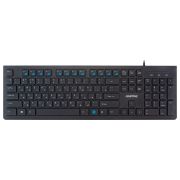 Клавиатура проводная SMARTBUY SLIM 206, USB, 104 клавиши, черная, SBK-206US-K