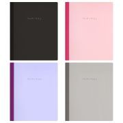 Тетрадь А5 96 л. BRAUBERG, на сшивке с корешком, клетка, обложка картон, «Minimal», 405287