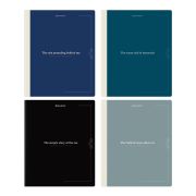 Тетрадь А5 96 л. BRAUBERG, на сшивке с корешком, клетка, обложка картон, «Vintage», 405290