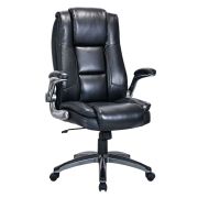 Кресло BRABIX PREMIUM «Paradigm EX-556», пружинный блок, рециклированная кожа, черное, 532976