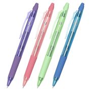 Ручка гелевая стираемая автоматическая BRAUBERG «X-ERASE RT PASTEL COLOR», СИНЯЯ, пишущий узел 0,7 мм, линия письма 0,5 мм, 144424