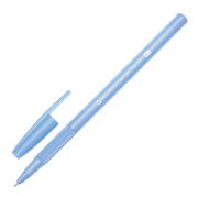 Ручка шариковая с грипом BRAUBERG «i-STICK POINT LIGHT BLUE», СИНЯЯ, пишущий узел 0,7 мм, линия письма 0,35 мм, 144383