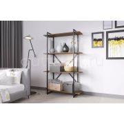 GUTTA Стеллаж 151х92х34 см - коричневый - чёрный