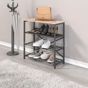 GUTTA Обувница 71х69х29 см, четыре полки