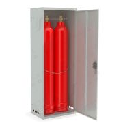 Шкаф для газовых баллонов ШГР 40-2-4(2x40л)