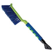 Щетка со скребком для снега автомобильная, мягкая щетина, 42 см, OKTAN, А3-01-02