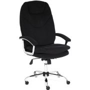 Кресло SOFTY LUX флок , черный, 35