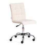 Кресло ZERO флок , молочный, 4