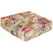 Модуль мягкий Secret De Maison FANCY(mod. MA-107) cotton patchwork, 80х80х20см, этнический Patchwork