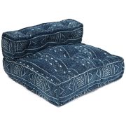 Модуль мягкий со спинкой Secret De Maison VERONA (mod. 10096) cotton Kilim, 80х80х43см, синий