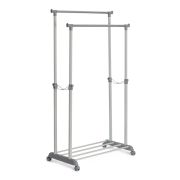 Вешалка JET металл, пластик, 86*44*166 см, темно-серый/светло-серый/хром