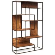 Стеллаж Secret de Maison STALL (mod. G05717) дерево акация/метaлл, 115х35х190см, хела/металл натуральный