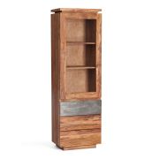 Витрина Secret De Maison ROSEWOOD ( mod. GK9801-192 ) палисандр/стекло, 60*40*192 см, Natural tinted (натуральный тонированный)