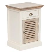 Тумба Secret De Maison RIVIERA ( mod.2323 ) дерево манго, 50х40х70см, Antique white/white wash