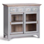 Комод Secret De Maison BRIGHTON ( mod.OD-003 ) дерево акации/дерево манго/МДФ, 102х50х100 см, Antique grey/grey wash