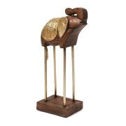 Статуэтка Secret De Maison ELEPHANT ( mod. M-17586С) металл/дерево манго, 16х10х35см, коричневый