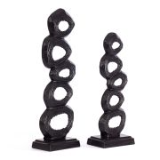 Набор статуэток Secret De Maison REFLEX ( mod. LS-0002 ) металл: аллюминий, 15 х 50см, 15 х 42 см, черный