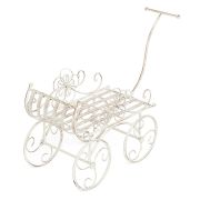 Цветочница Secret de Maison CAMION (mod. PL08-5828) металл, 61х26х47см, белый антик (antique white)